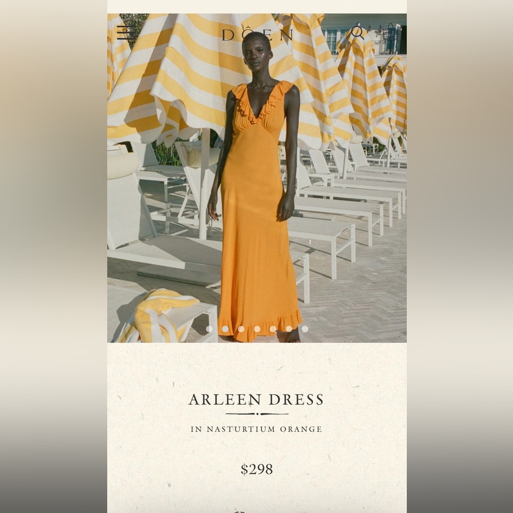 NWT Doen Arleen Dress